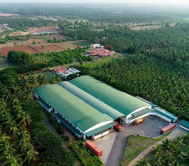 Aerial View of A.Tosh Tea Storage