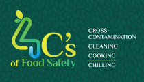 4C’s of Food Safety: Cross-Contamination, Cleaning, Cooking and Chilling